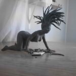 modelado boceto cuerpo Chanel