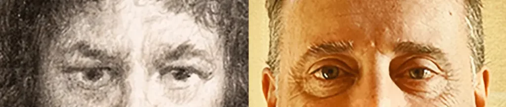 parecido en la mirada Goya y José María Goya.