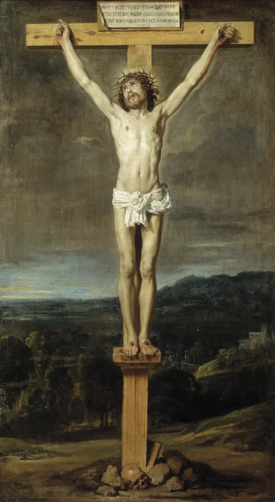 Cristo crucificado de Velázquez (1631): cuerpo anatómico y rostro doliente